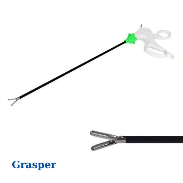 Laparoskopik Aletler - Beyaz Plastik Saplı - PraticMed - 6