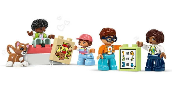 LEGO Duplo 10428 Big Interactive Community Train - Resim 5