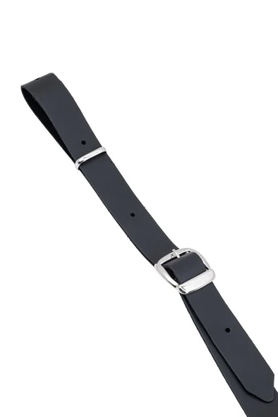 Tüfek Askı Kayışı - Savage - Lüks Deri - Siyah - Resim 2