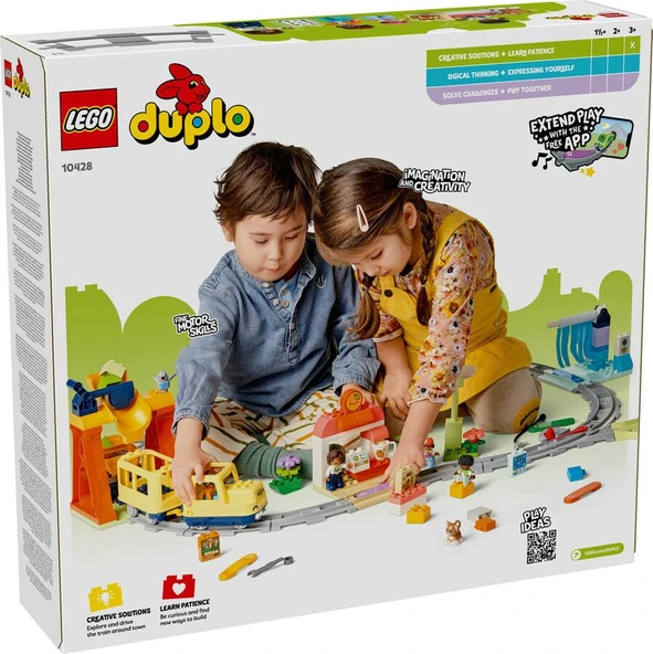 LEGO Duplo 10428 Big Interactive Community Train - Resim 2