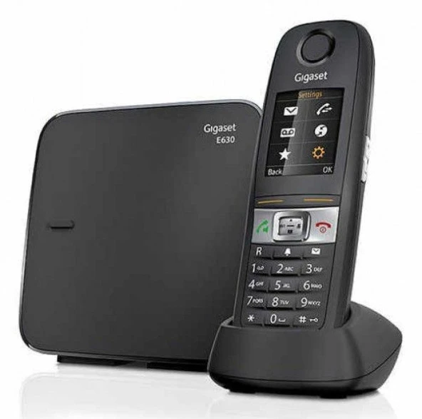 GIGASET E630 DECT TELEFON, 200'lük Rehber - 4