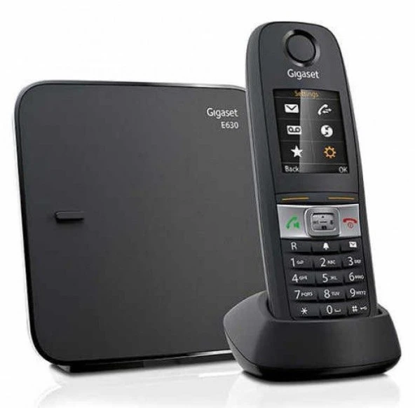 GIGASET E630 DECT TELEFON, 200'lük Rehber - 5