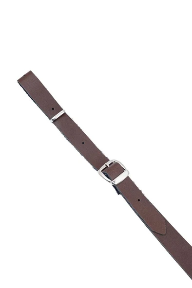 Tüfek Askı Kayışı - Savage - Lüks Deri - Koyu Kahve - Resim 2