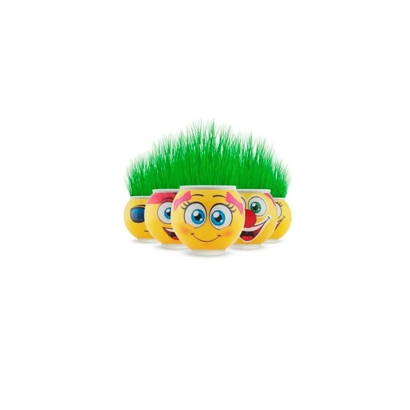 Emoji Şekilli Çim Adam 3 Adet Okul Öncesi Sonrası Etkinlik - 3