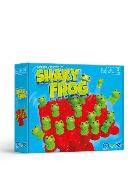 Frog Kurbağa Denge Oyunu Frog Shaky Frog