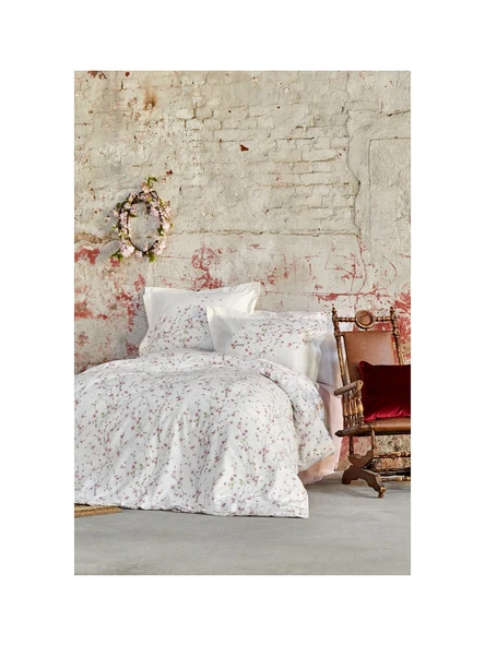 Karaca Home Annata Somon %100 Pamuk Çift Kişilik Nevresim Takımı ürün görseli