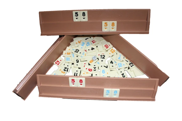 Hediye Cantam Okey Takımı Plastik Istaka 101 okey - 4