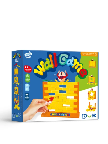 Wall Game Çocuk Gelişim Zeka Oyunu Tuğla Örme Oyunu