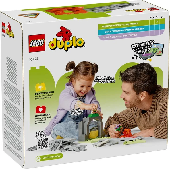 LEGO Duplo 10425 Train Tunnel and Tracks - Resim 2