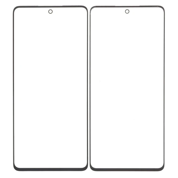 Samsung Galaxy M53 5G Uyumlu Okalı Dokunmatik Ön Cam SM-M536 - EKRAN DEĞİLDİR!!