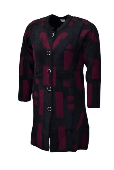 Kadın Tiriko Düğmeli Hırka 8157 BGL-ST04073 - Resim 3