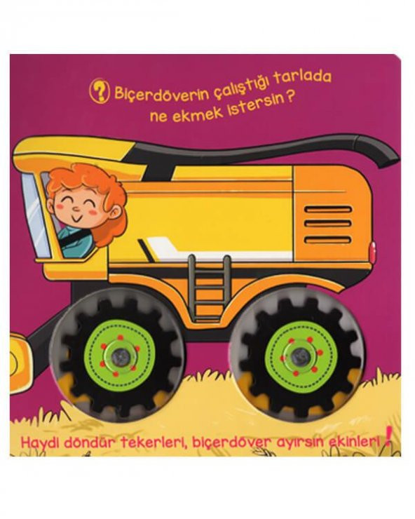 Tekerlekler İş Başında Çalışkan Çiftlik Araçlarım - Resim 3