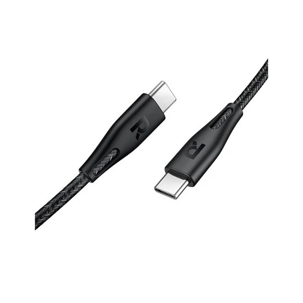 RAVPOWER 1.2metre 60W Fast Charging Type-C To C Kablo - 3