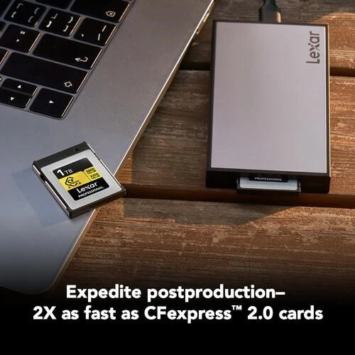 LEXAR 1TB PROFESSIONAL GOLD LCXEXP4001T- RNENG CFEXPRESS 4.0 TYPE-B KART - 7