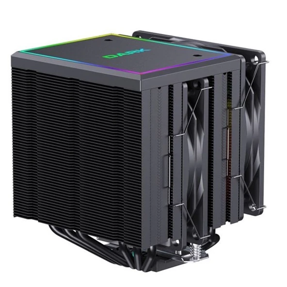 DARK FREEZER PRO X120D DKCCX120D ARGB Hava Soğutmalı AM5-1851p Dual İşlemci Fanı - 4