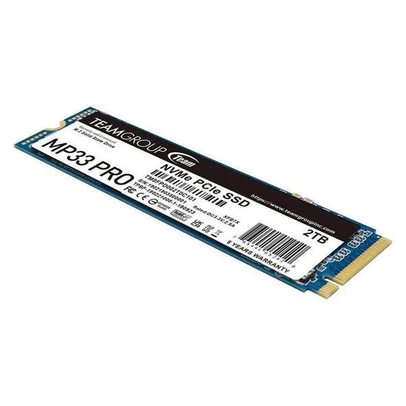 APACER 2TB MP33 PRO TM8FPD002T0C101 2400-2100MB/s M2 NVME GEN3 DİSK - 2