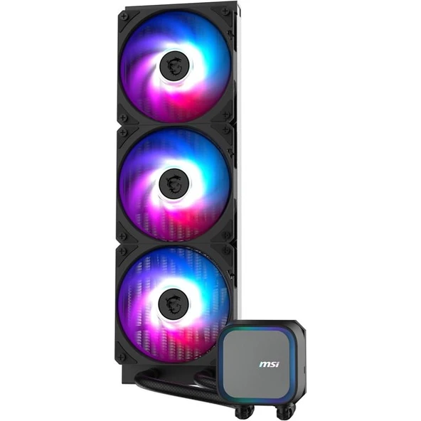 MSI 360MM MAG CORELIQUID A13 360 ARGB AM5-1851P SIVI SOĞUTMALI İŞLEMCİ FANI - Resim 4