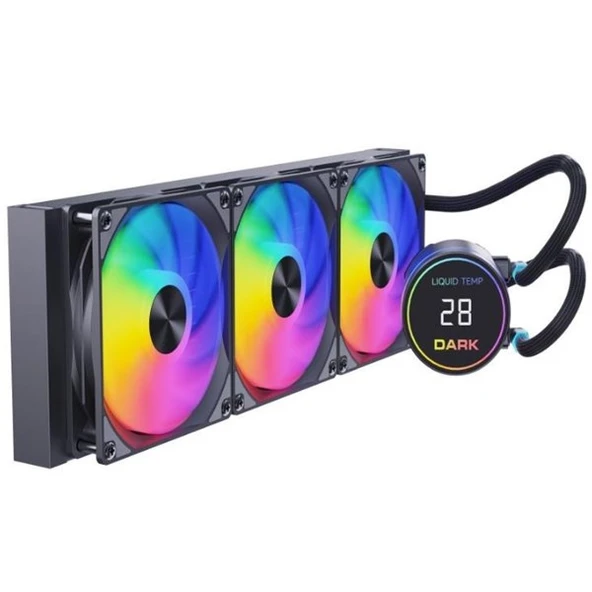 DARK 360mm FREEZER W362 DKCCW362 RGB Sıvı Soğutmalı AM5-1851p İşlemci Fanı - Resim 2