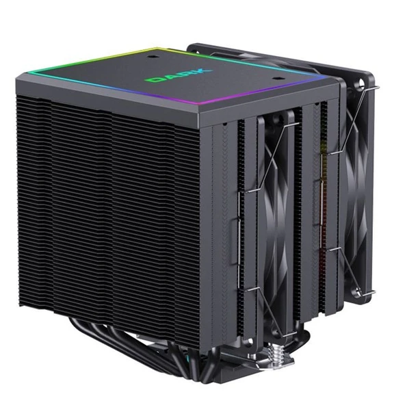 DARK FREEZER PRO X120D DKCCX120D ARGB Hava Soğutmalı AM5-1851p Dual İşlemci Fanı - 11