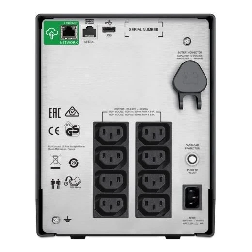 APC 1500VA SMC1500IC Smart-Ups C Lcd 230V Smartconnect Ups - 2