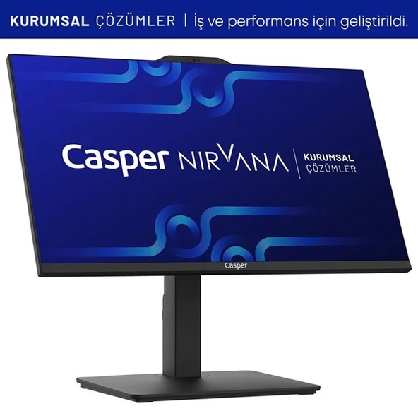 CASPER 23.8" A900 A90.1342-8E00X-V-S CORE i5 13420H 32GB RAM- 500GB M2 NVME- O/B UHD W11 PRO PIVOT - Resim 4