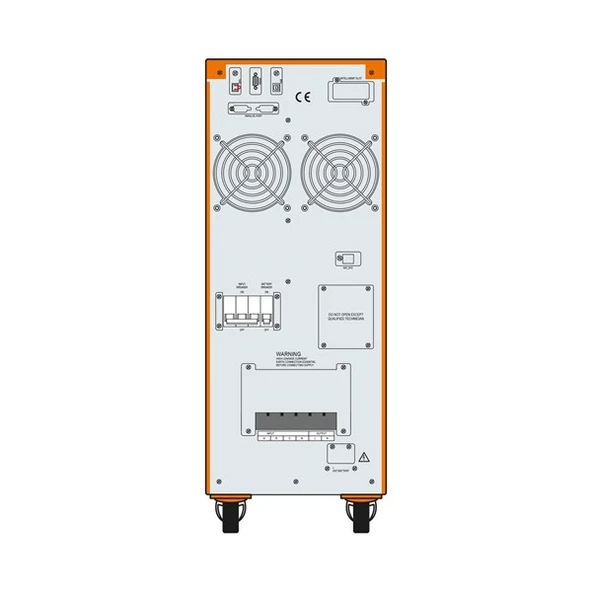 MAKELSAN 10KVA POWERPACK SE ONLINE 3/1F LCD EKRAN TOWER UPS (SNMP MODÜL DAHİL) 20x 12v 7amper - 2