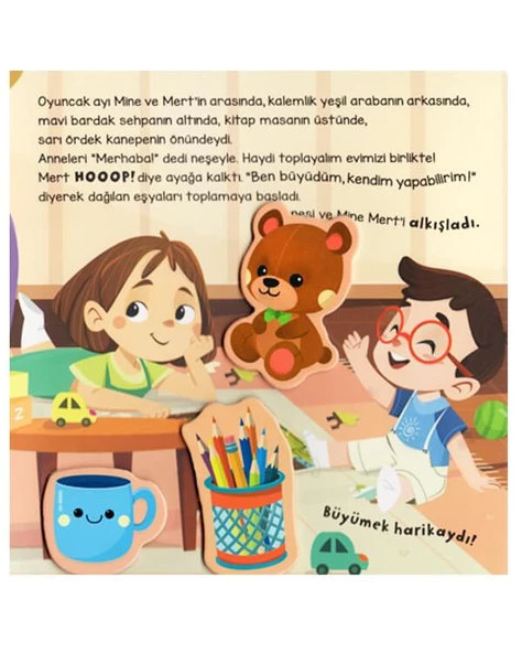 Cırt Cırtlı Hikaye Serisi Merhaba Eşyalarım - Resim 2