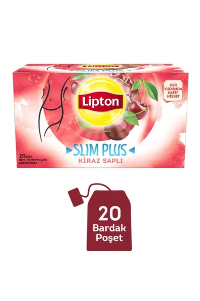 Lipton Slim Plus Kiraz Saplı Çay 20'li 36 gr