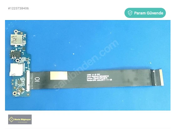 LENOVO İDEAPAD 120S-14IAP USB SOKET SES SOKET SORUNSUZ