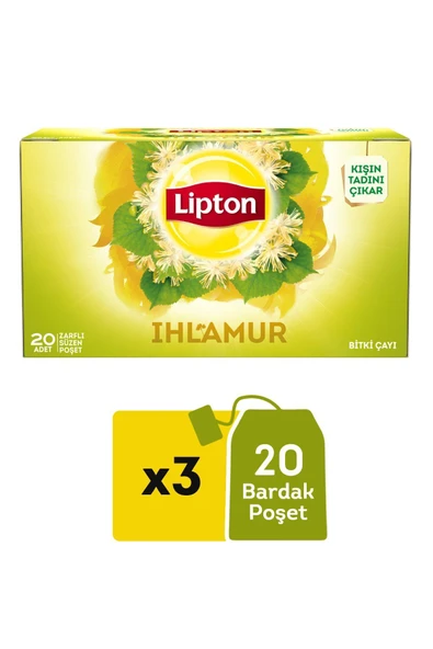 Lipton Ihlamur Çayı 20'li 3 Paket