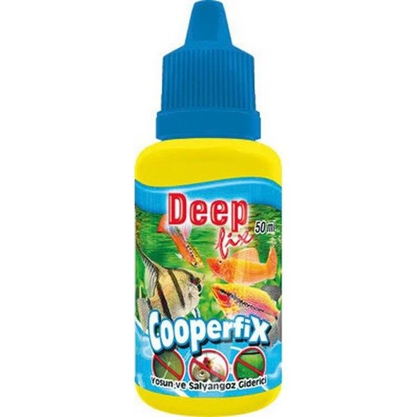 DEEP COOPERFİX 50ML (Yosun ve Salyangoz Giderici Çözelti)