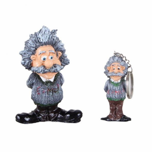 Einstein Biblo Einstein Anahtarlık Hediye Seti - 1