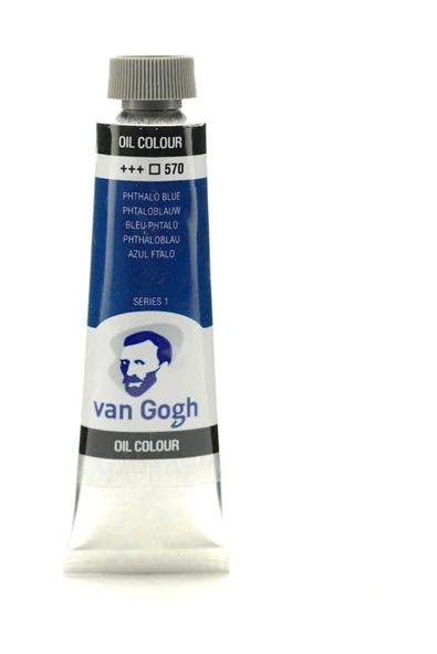 Van Gogh Yağlı Boya 200 ml. 570 Phthalo Blue ürün görseli 1