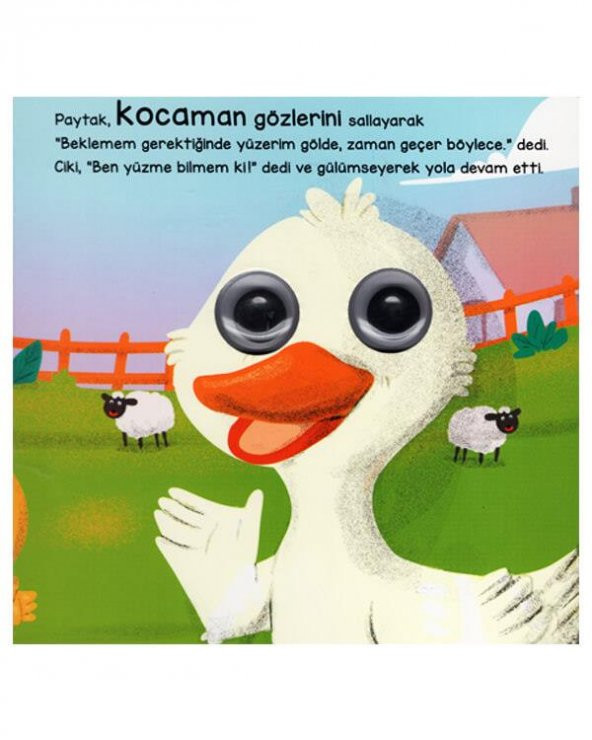 Civciv Ciki ve Sevimli Dostları Bu Kocaman Gözler Kimin - 2