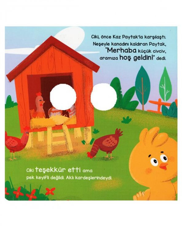 Civciv Ciki ve Sevimli Dostları Bu Kocaman Gözler Kimin - 3