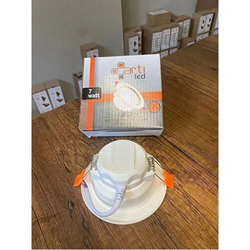 Ares Group 7W 3 Renk Spot Lamba (3200K-4000K-6500K) - Resim 2