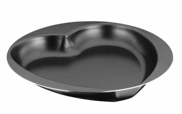Papilla Bravo 29 Cm Kalp Kek Kalıbı, Siyah