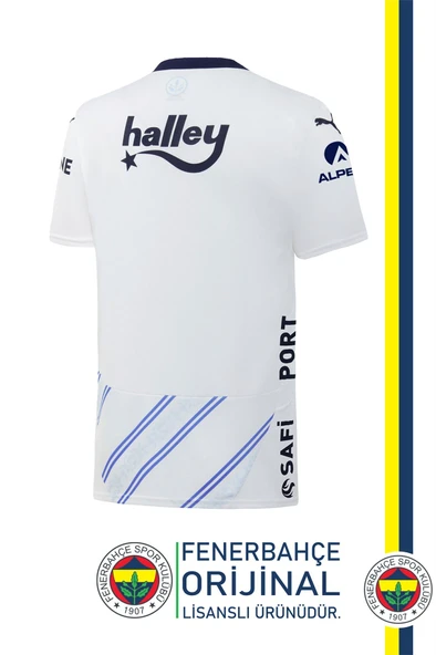 Fenerbahçe Orijinal 24/25 Beyaz Forma & Tükenmez Kalem Set Hediyelik Ahşap Kutulu - 4