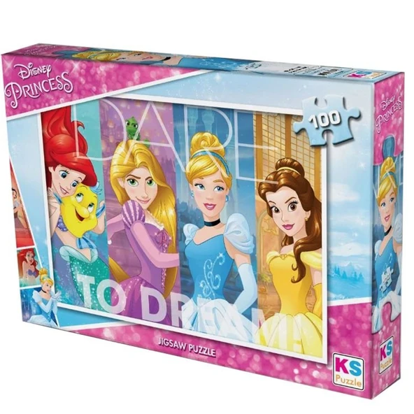 Nessiworld 100 Parça Princess Puzzle