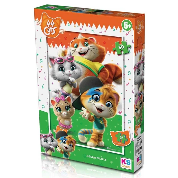 NessiWorld KSGames44Cats50ParçaPuzzle