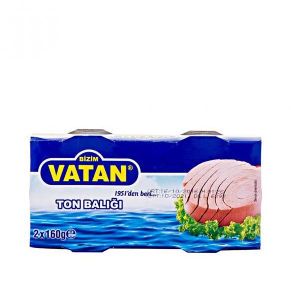 Bizim Vatan Ton Balığı 2x160 Gr