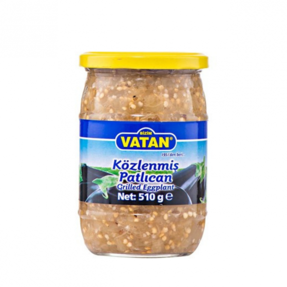 Bizim Vatan Közlenmiş Patlıcan 510 Gr