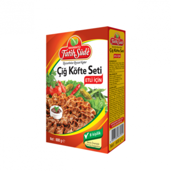 Fatih Sude Etli Çiğ Köfte Seti 600 Gr