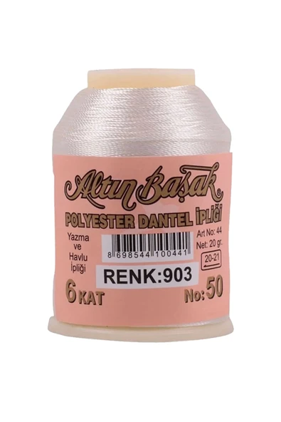 3 Adet Altınbaşak Oya ve Dantel İpi 20 gr -    - No: 903 - 3