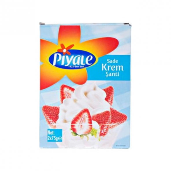Piyale Sade Krem Şanti 2x75 Gr