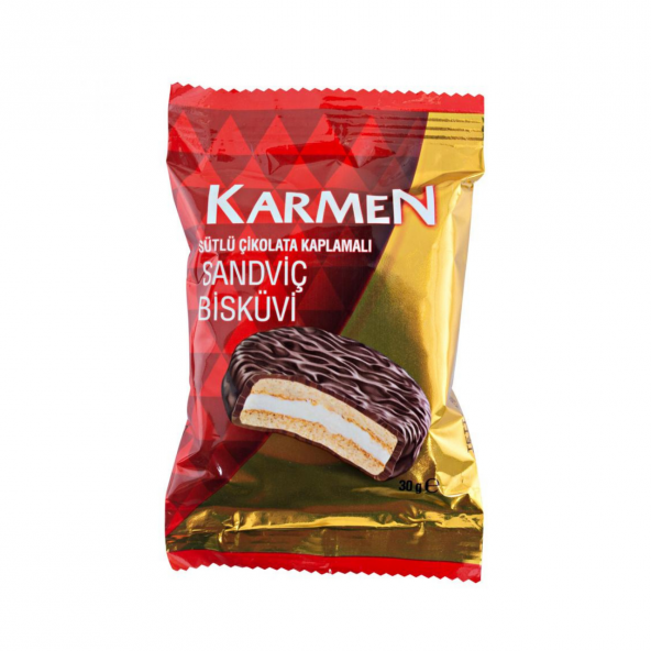 Karmen Sandviç Bisküvi 30 Gr