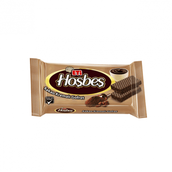 Eti Hoşbeş Kakao Kremalı 40 G Gofret - 1