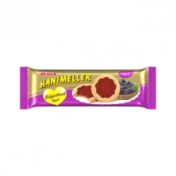 Ülker Hanımeller Tart Böğürtlenli Kurabiye 99 Gr