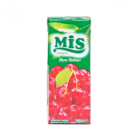 Mis Meyve Suyu Vişne 200 Ml