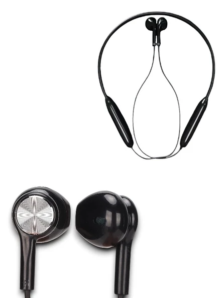 A21 KABLOLU KULAK İÇİ KULAKLIK 100 SAAT - Resim 3